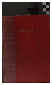 Cover of: Who's who in America: 1903-1905