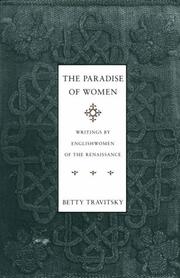 Cover of: The Paradise of women by edited by Betty Travitsky.