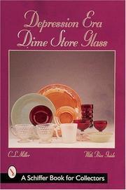 Cover of: Depression era dime store glass