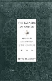 Cover of: The Paradise of Women: Writings by Englishwomen in the Renaissance