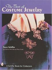 Cover of: The best of costume jewelry by Nancy Schiffer, Nancy Schiffer