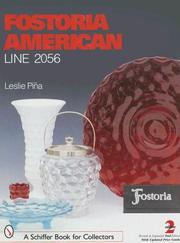 Cover of: Fostoria American by Leslie A. Piña