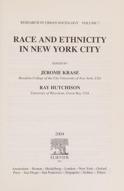 Cover of: Race and ethnicity in New York city