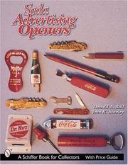 Cover of: Soda advertising openers