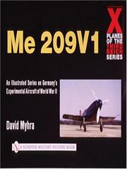 Cover of: Messerschmitt ME 209 V1 by David Myhra