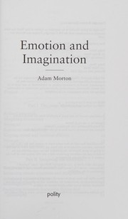 Cover of: Emotion and imagination by Adam Morton