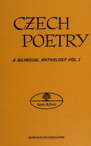 Cover of: Czech Poetry a Bilingual Anthology