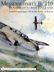 Cover of: Messerschmitt BF 110 by John Vasco, John Vaaco