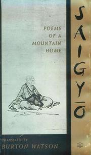 Cover of: Saigyō, poems of a mountain home