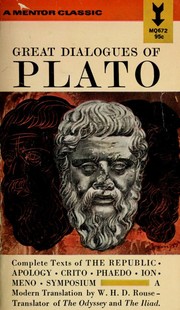 Cover of: Great dialogues of Plato