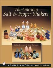 Cover of: All-american Salt And Pepper Shakers (Schiffer Book for Collectors)
