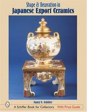 Cover of: Shape & Decoration in Japanese Export Ceramics