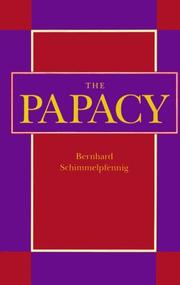 Cover of: The papacy by Bernhard Schimmelpfennig