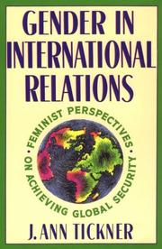 Cover of: Gender in international relations by J. Ann Tickner