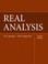 Cover of: Real Analysis