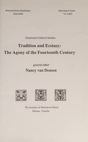 Cover of: Tradition and ecstasy by general editor, Nancy van Deusen.