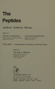 Cover of: The Peptides: Analysis, Synthesis, Biology  by Sidney Udenfriend