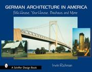 Cover of: German architecture in America by Irwin Richman