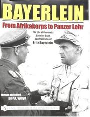 Cover of: Bayerlein: From Afrikakorps to Panzer Lehr (Schiffer Military History)