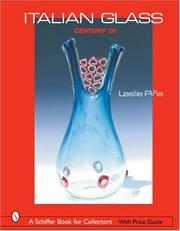 Cover of: Italian Glass: Century 20 (Schiffer Book for Collectors)