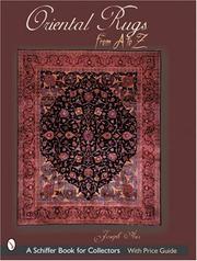 Cover of: Oriental Rugs from A to Z