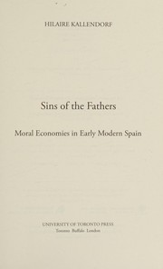 Sins of the Fathers by Hilaire Kallendorf