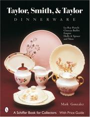 Cover of: Taylor, Smith and Taylor China Company: Guide to Shapes and Values
