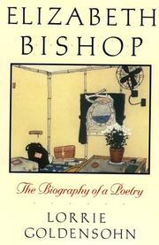Cover of: Elizabeth Bishop | Lorrie Goldensohn
