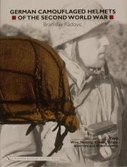 Cover of: German camouflaged helmets of the Second World War