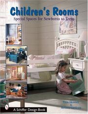 Cover of: Children's Rooms by Tina Skinner, Melissa Cardona, Nathaniel Wolfgang-Price