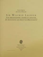 Sir Wilfrid Laurier by Sylvie Arend