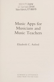 Cover of: Music Apps for Musicians and Music Teachers