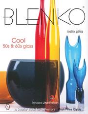 Cover of: Blenko: Cool 50s & 60s Glass (Schiffer Book for Collectors)