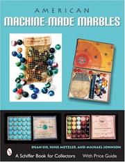 Cover of: American Machine-Made Marbles