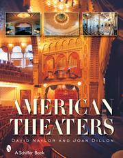 Cover of: American Theaters: Performance Halls of the Nineteenth Century