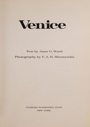 Cover of: Venice. by Anne G. Ward