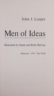 Cover of: Men of ideas