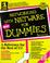Cover of: Networking with NetWare for dummies