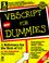 Cover of: VBScript for dummies