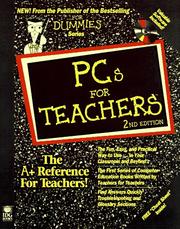 Cover of: PCs for teachers