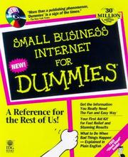 Cover of: Small business Internet for dummies by Greg Holden