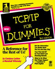 Cover of: TCP/IP for dummies