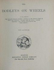 Cover of: The Bodleys on wheels by Horace Elisha Scudder