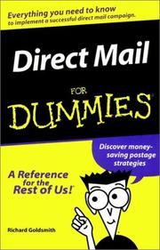 Cover of: Direct Mail for Dummies