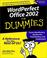 Cover of: WordPerfect Office 2002 for dummies