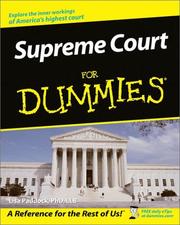 Cover of: Supreme Court for Dummies