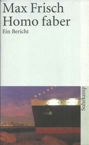 Cover of: Homo Faber: Ein Bericht