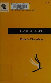 Cover of: Plato's Phaedrus by Πλάτων