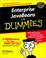 Cover of: Enterprise JavaBeans for Dummies