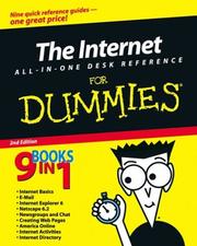 Cover of: The Internet All-In-One Desk Reference for Dummies by Kelly Ewing, John Levine, Arnold Reinhold, Margaret Levine Young, Doug Lowe